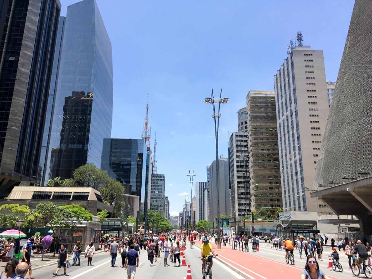 Хостел O Viajante Av Paulista Сан-Паулу Екстер'єр фото